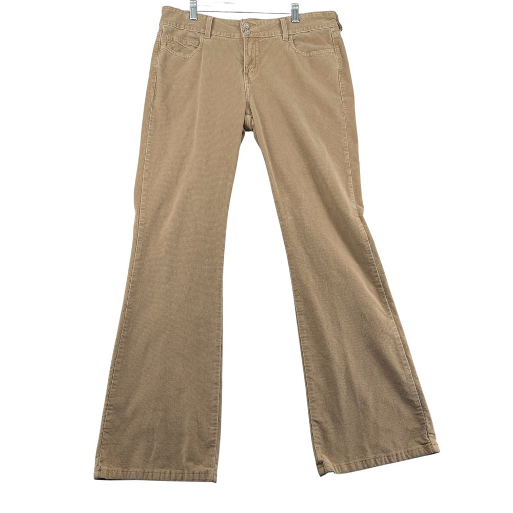 Levi's 526 Slender Boot Cut Corduroy Jeans Women 12 Medium Tan Y2K 2000s Flare